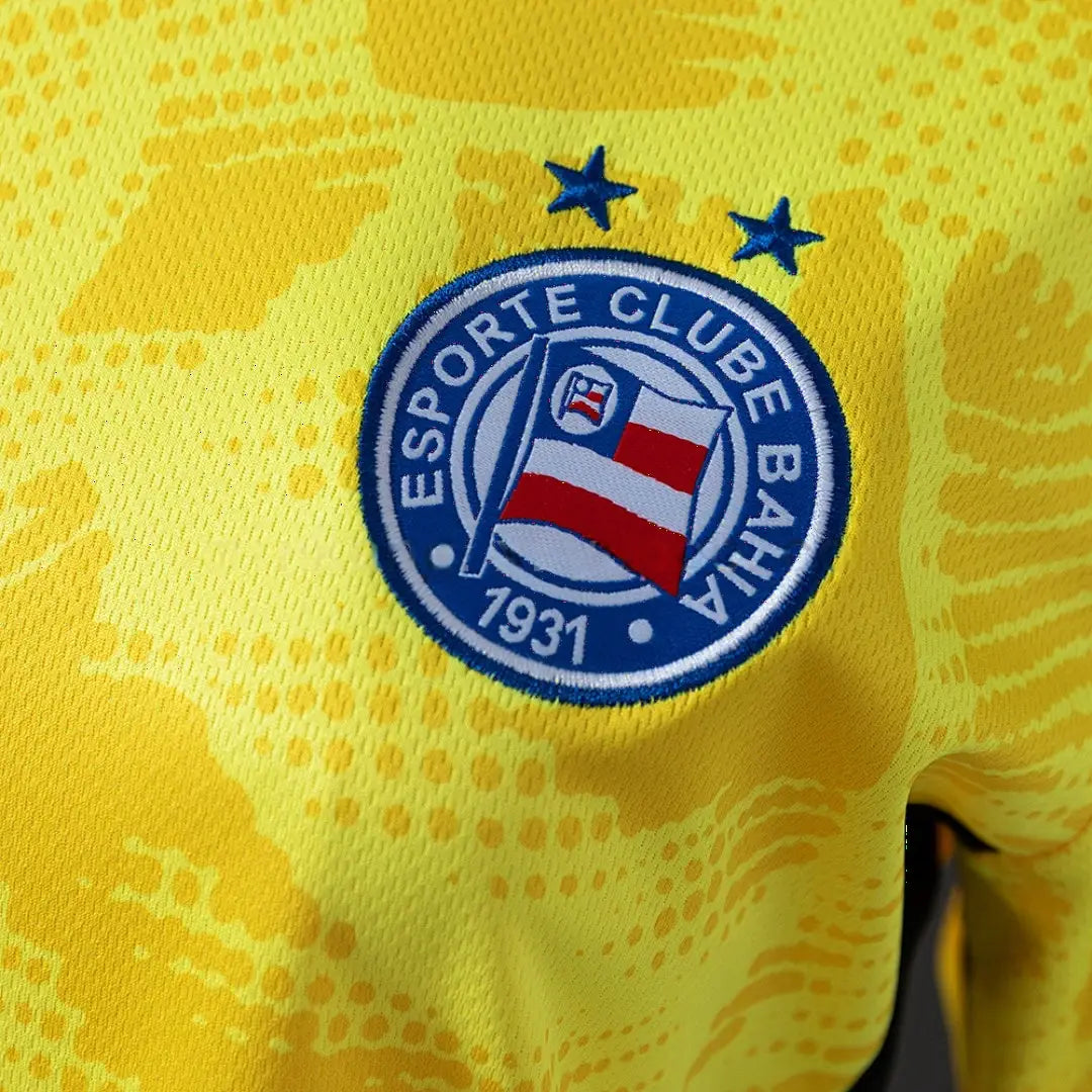 Maillot football Bahia gardien jaune femme women 2025/26