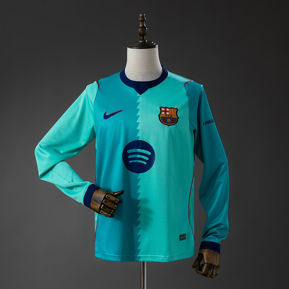 Maillot football Barcelona Third extérieur manches longues 2026/27