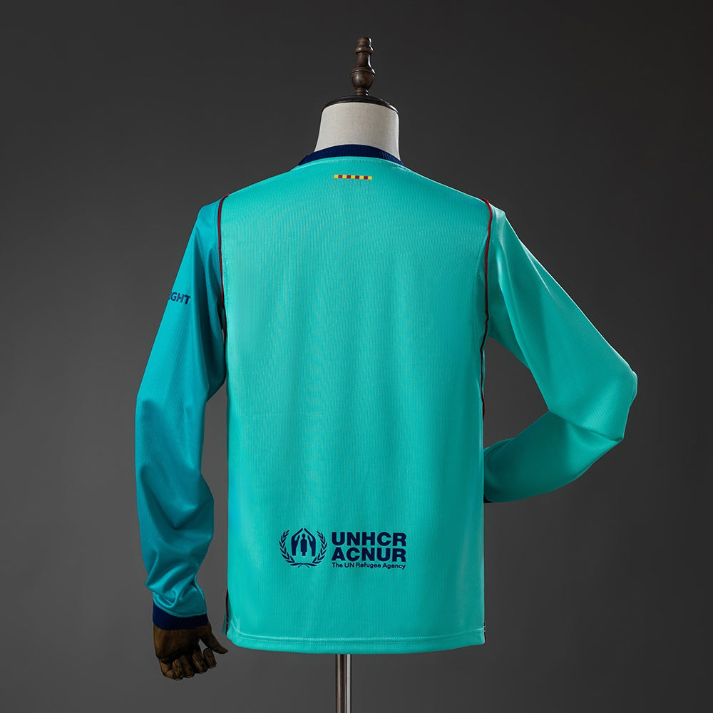 Maillot football Barcelona Third extérieur manches longues 2026/27