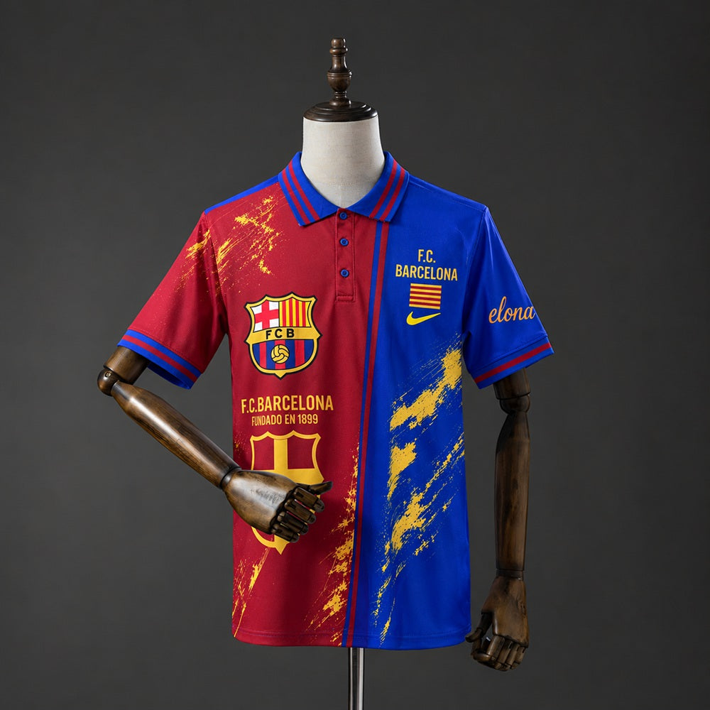 Maillot football Barcelone Retro 100e Anniversaire