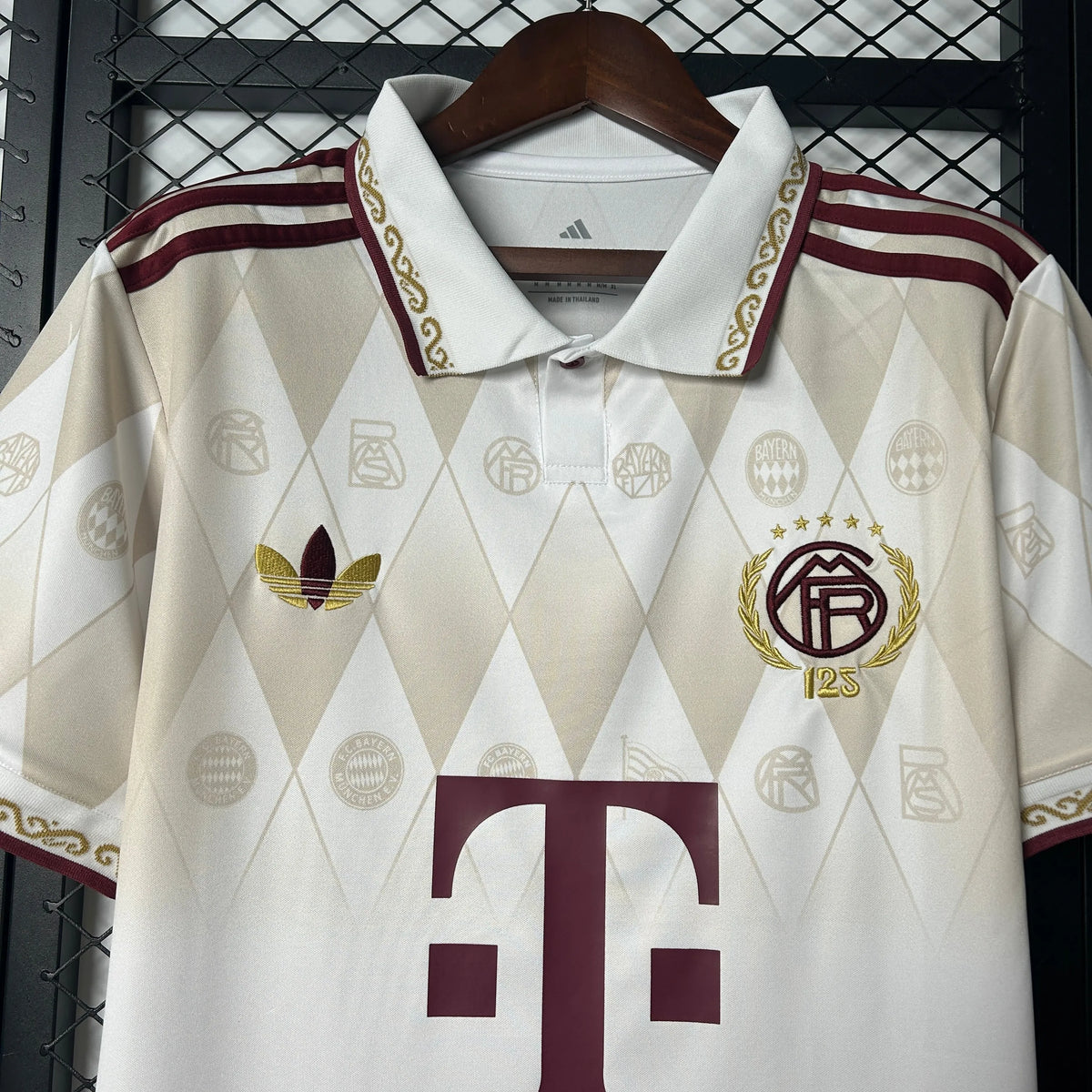 Maillot football Bayern Munich 125 ans 2025/26