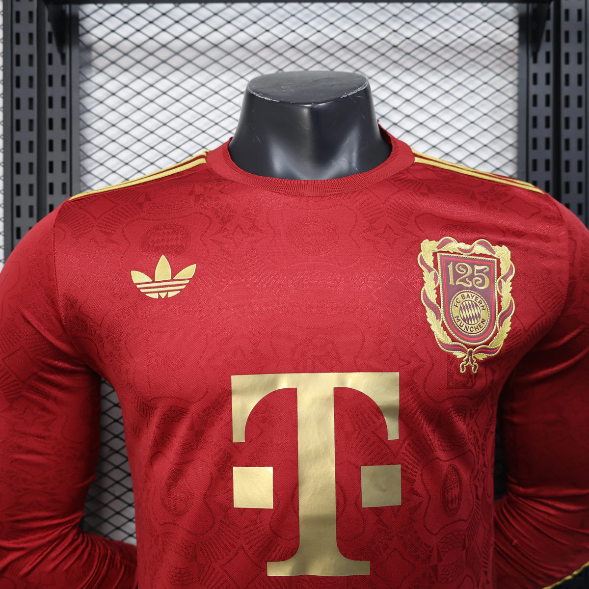 Maillot football Bayern Munich 125 ans manches longues Player Version 2025/26