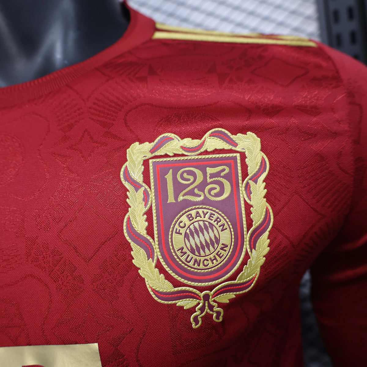 Maillot football Bayern Munich 125 ans manches longues Player Version 2025/26