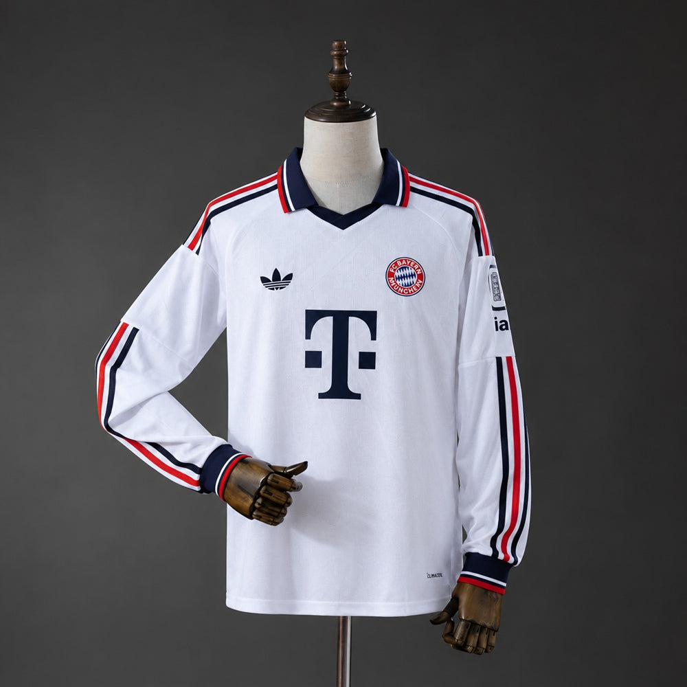 Maillot football Bayern Munich extérieur manches longues 2026/27