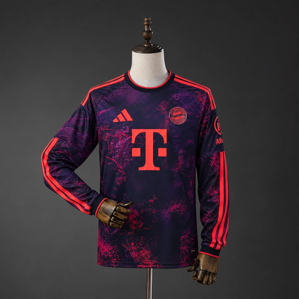 Maillot football Bayern Munich Third Manches Longues 2026/27