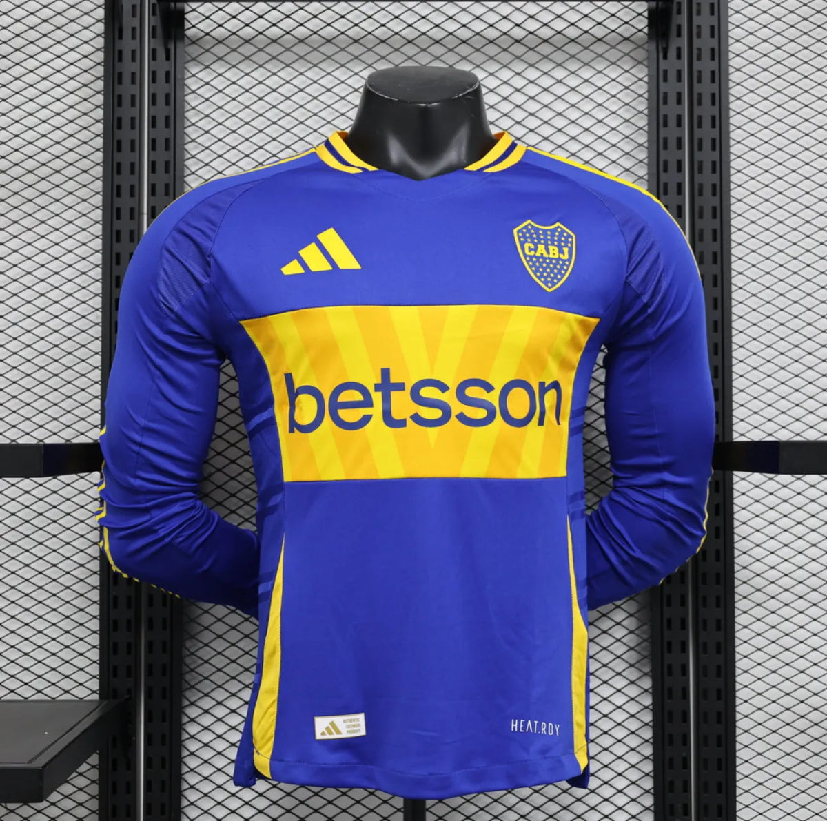 Maillot football Boca Junior domicile Player Version LS manches longues 2024/25