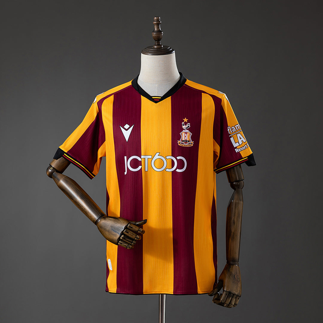 Maillot football Bradford City domicile 2026/27