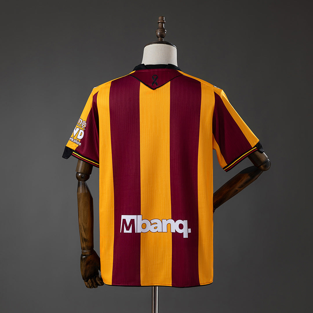 Maillot football Bradford City domicile 2026/27