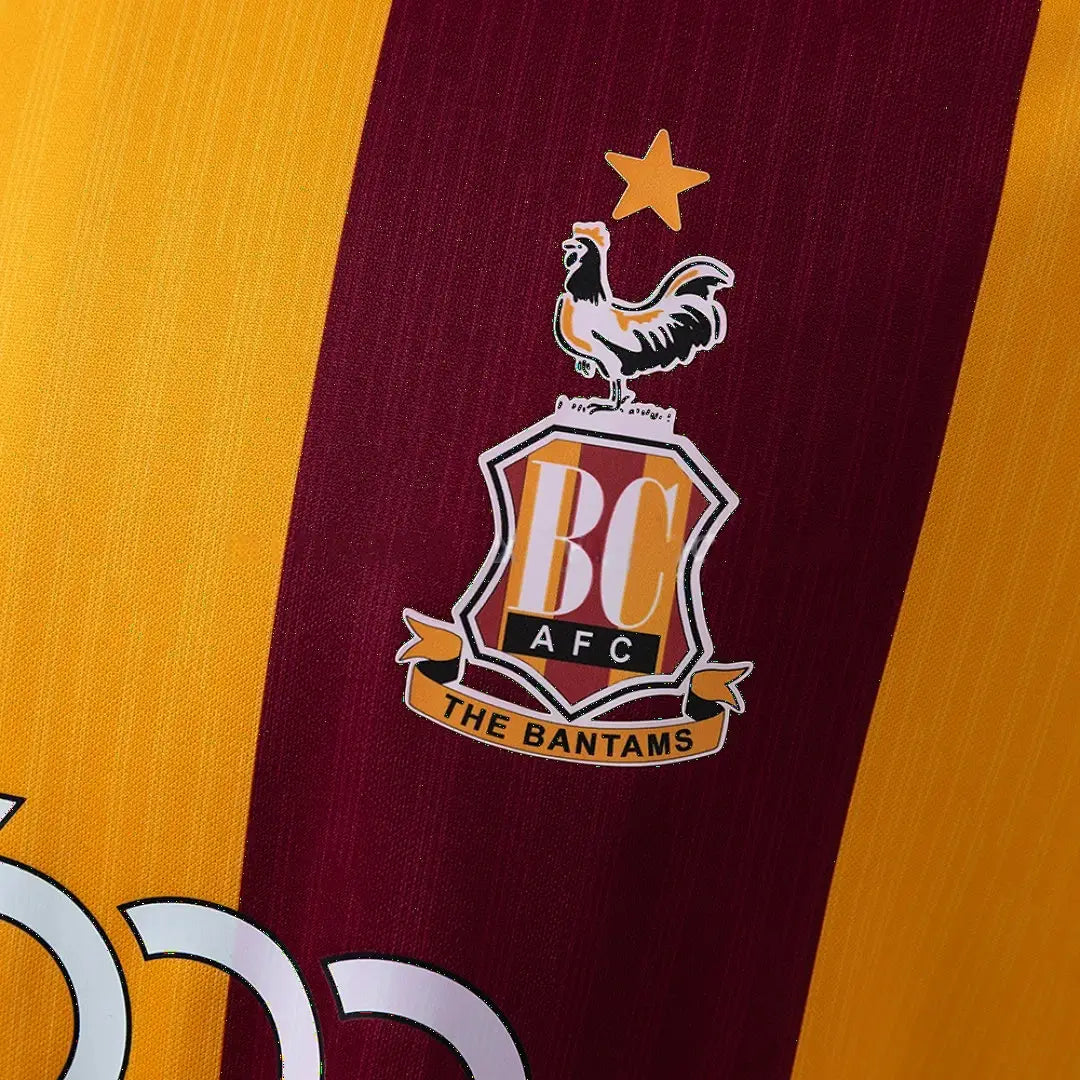 Maillot football Bradford City domicile 2026/27