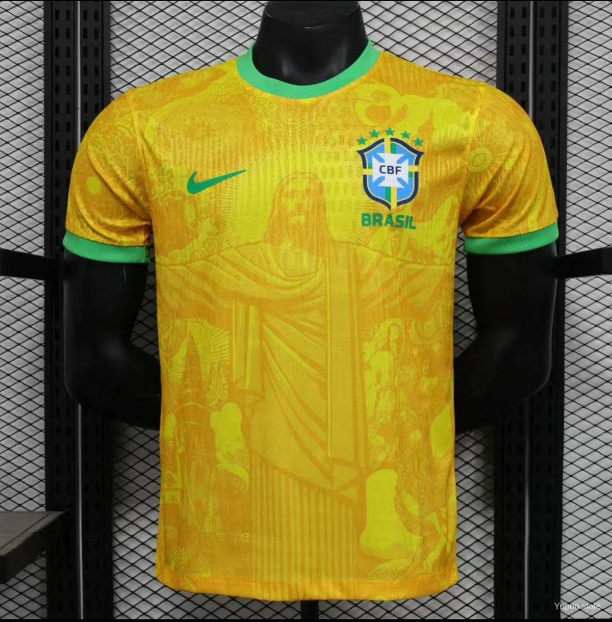 Maillot football Brésil Brazil Jaune Player Version 2024/25