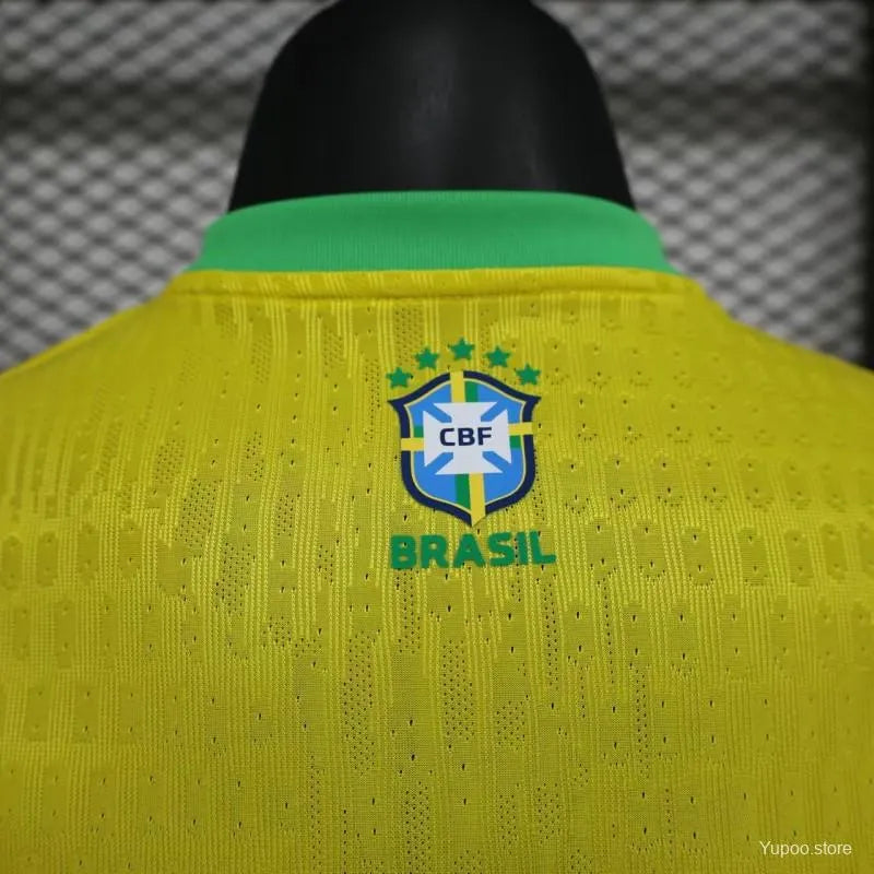 Maillot football Brésil Brazil Jaune Player Version 2024/25