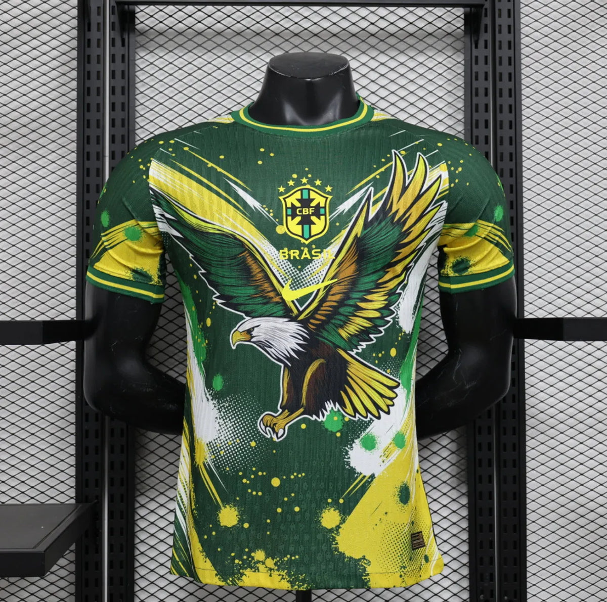 Maillot football Brésil Brazil Special Concept Green Aigle Vert Player Version 2024/25