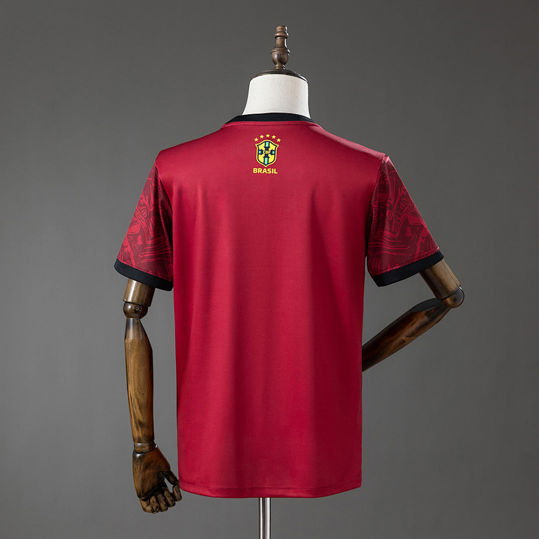 Maillot football Brésil Concept Marron 2026