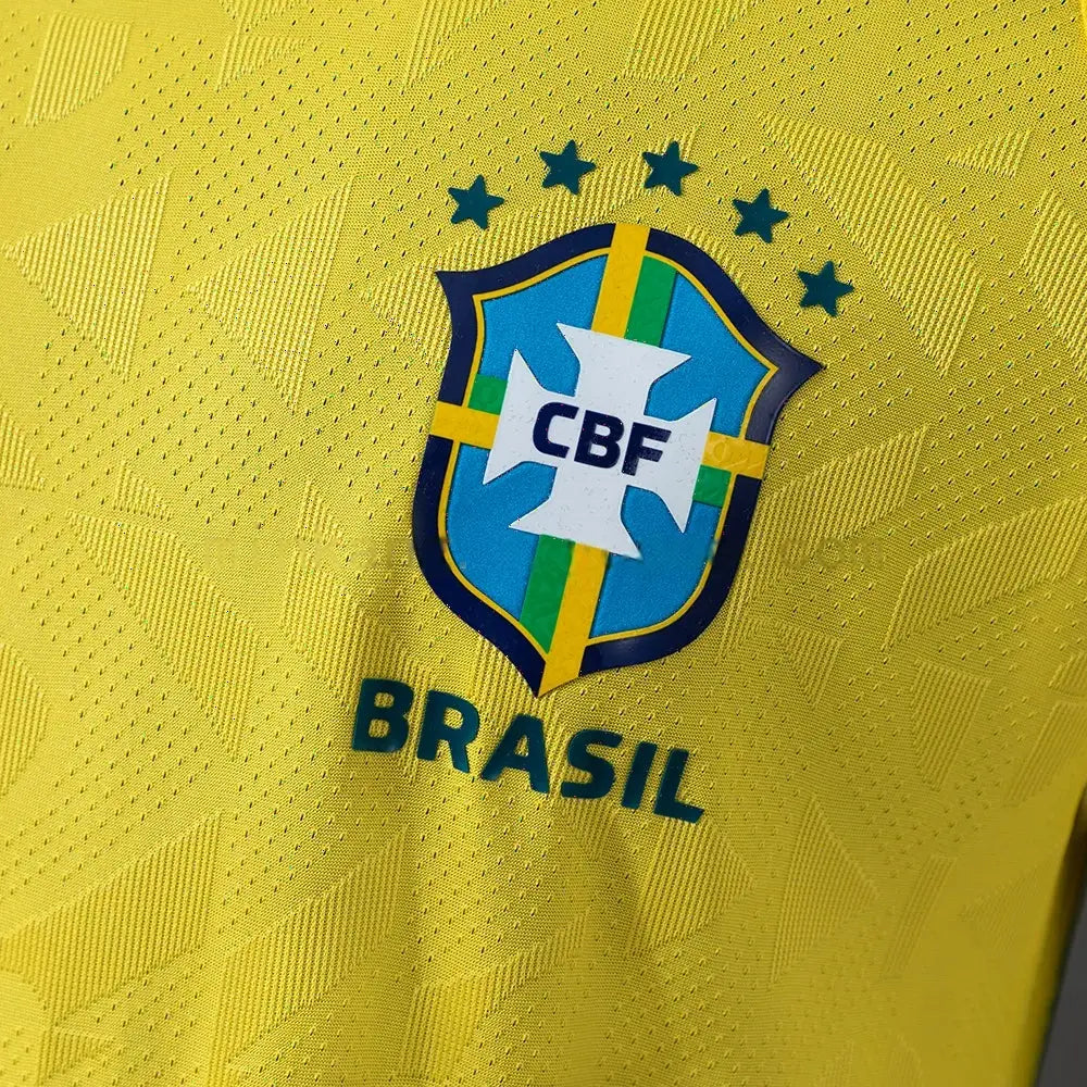 Maillot football Brésil Domicile Manches Longues Player Version 2026