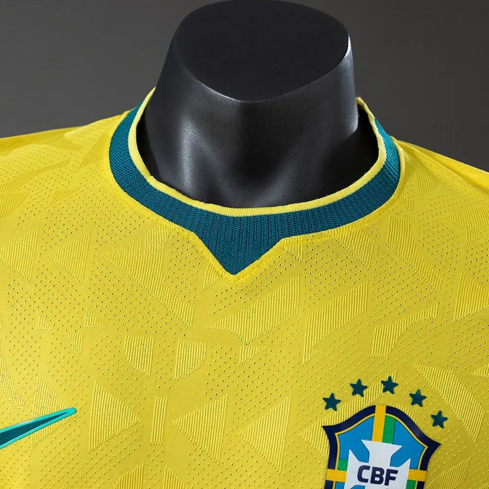 Maillot football Brésil Domicile Manches Longues Player Version 2026