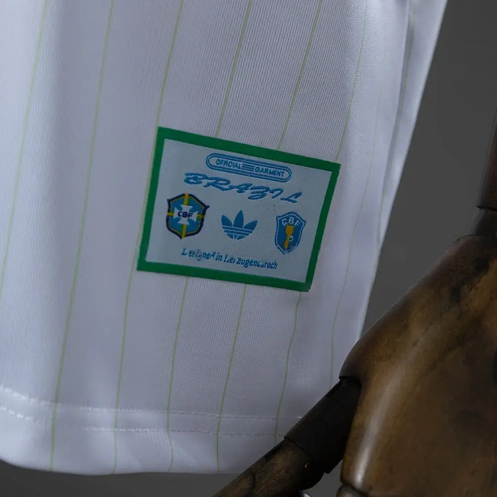 Maillot football Brésil Terrace Icons Blanc