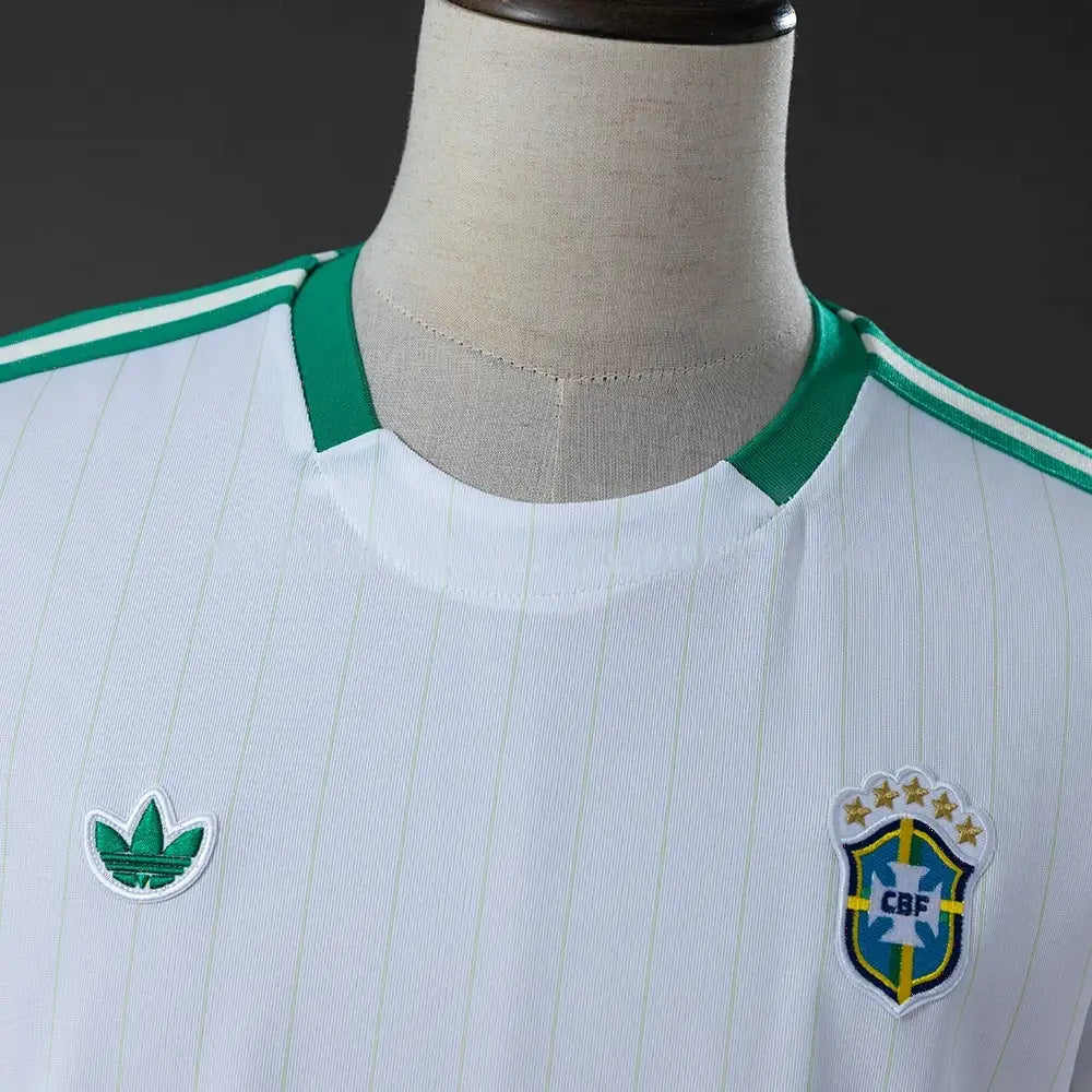 Maillot football Brésil Terrace Icons Blanc