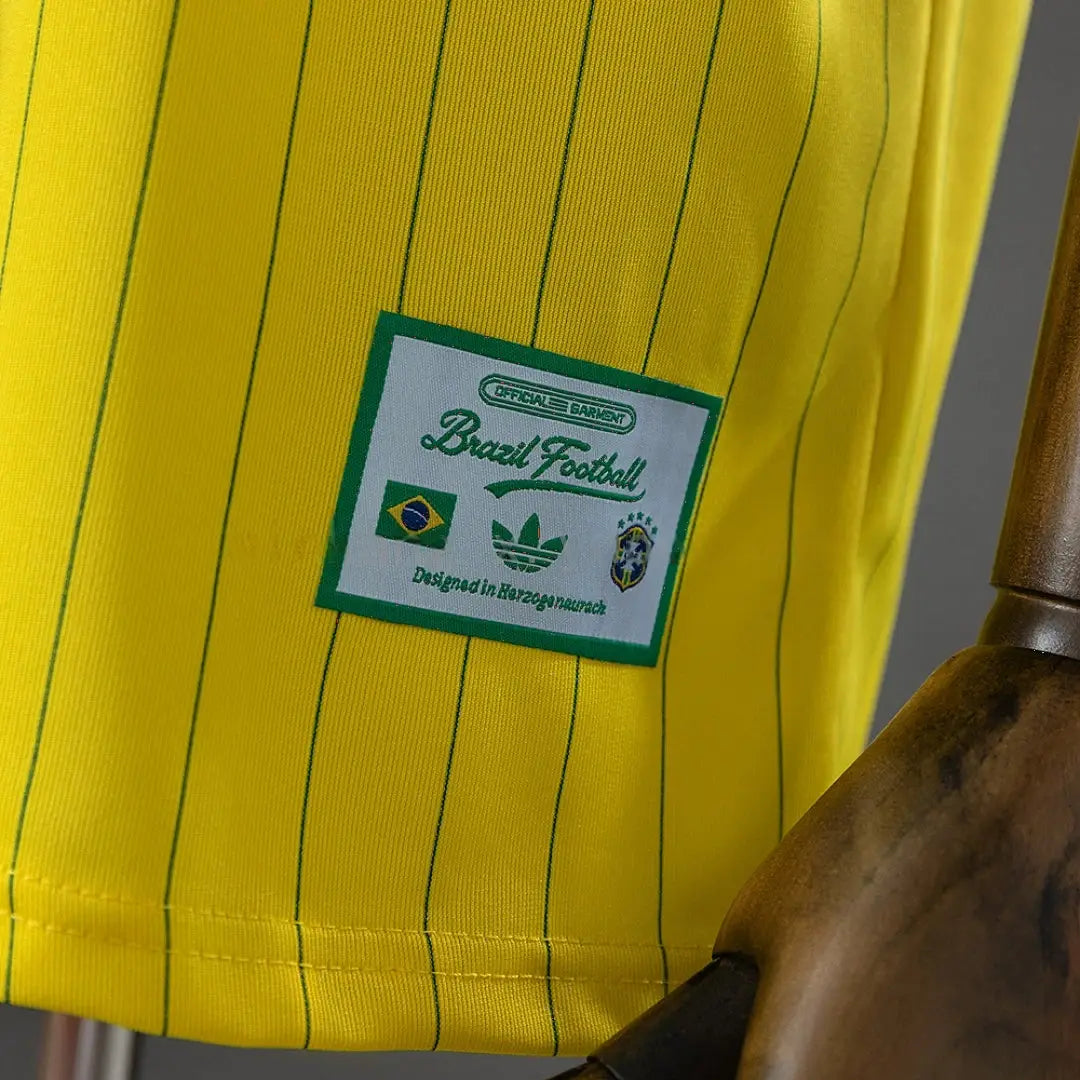 Maillot football Brésil Terrace Icons Jaune