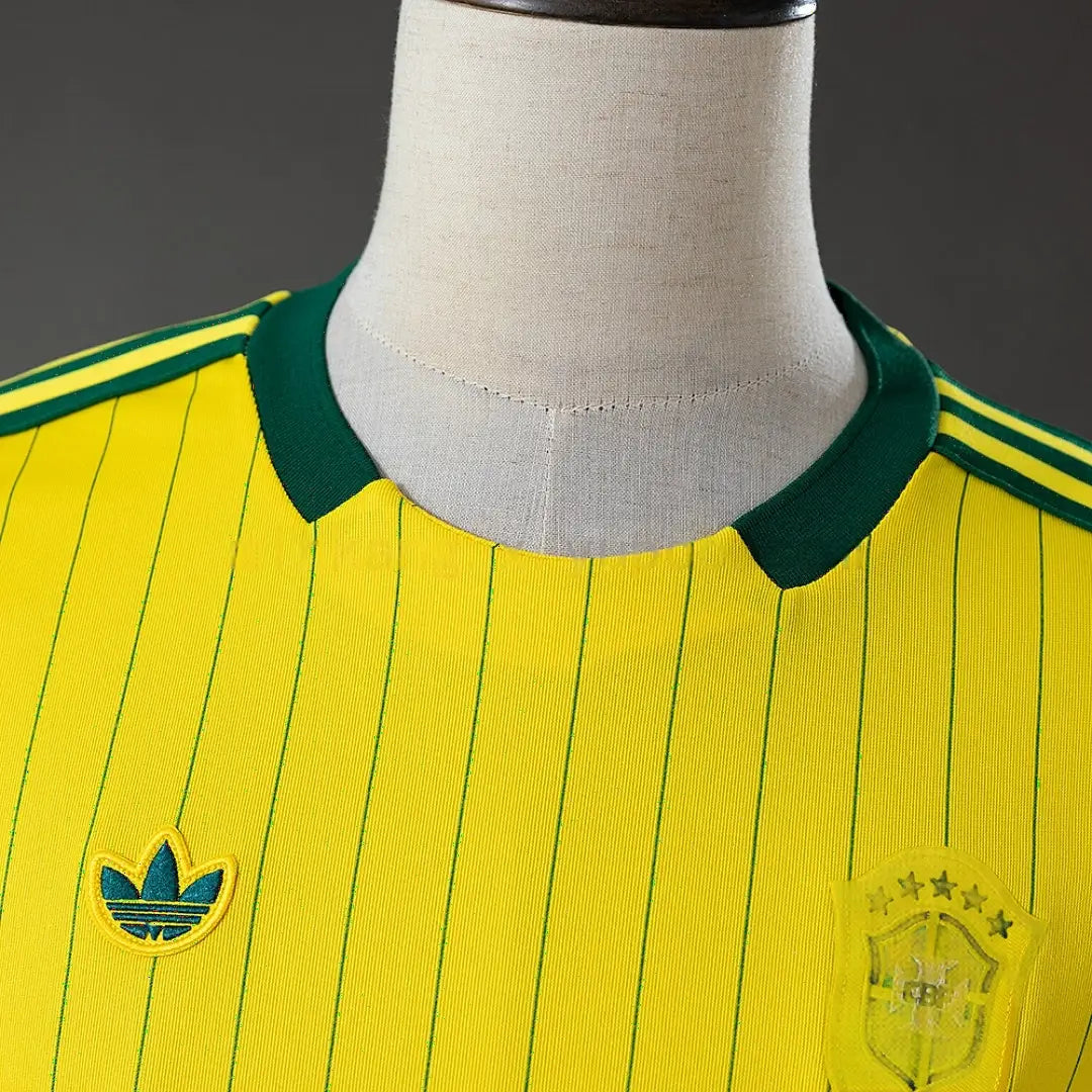 Maillot football Brésil Terrace Icons Jaune