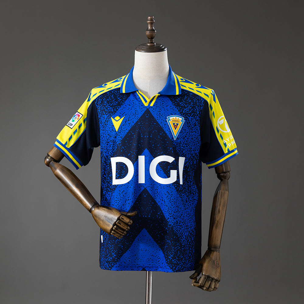 Maillot football Cadiz Retro Style 2025/26