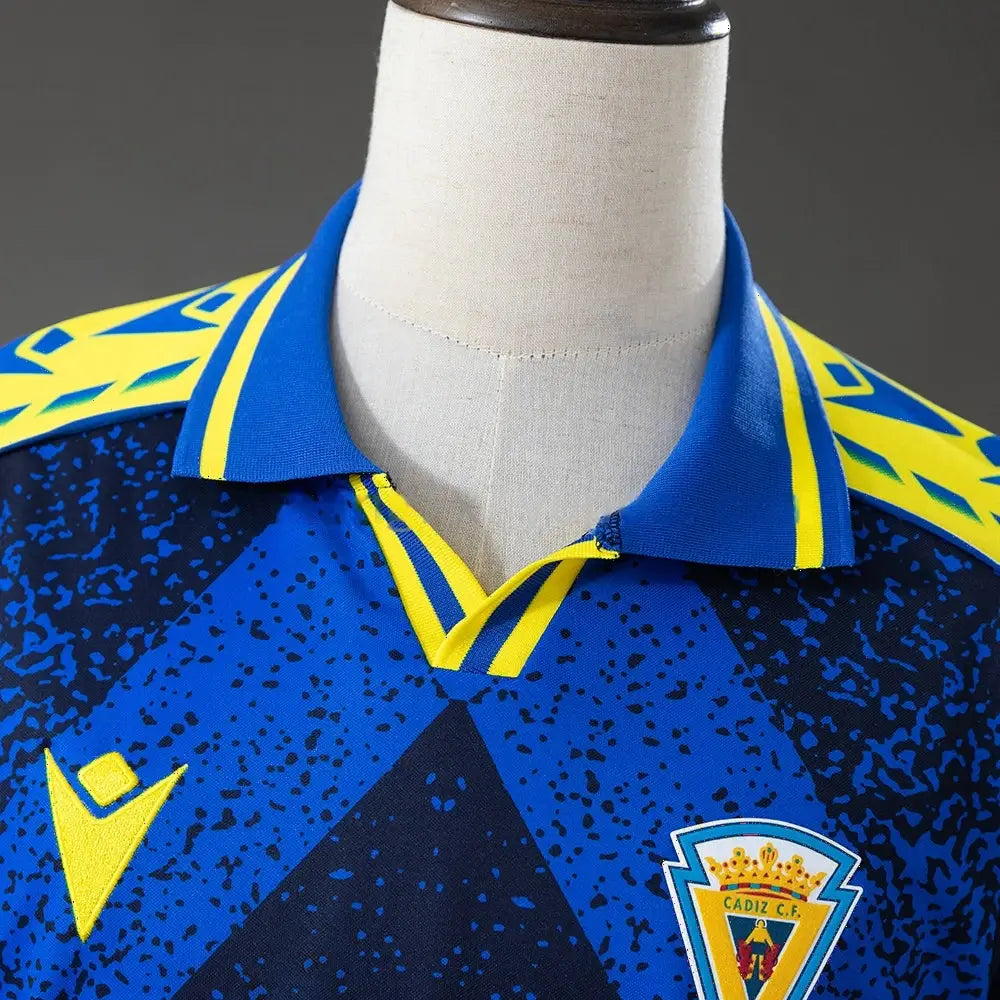 Maillot football Cadiz Retro Style 2025/26