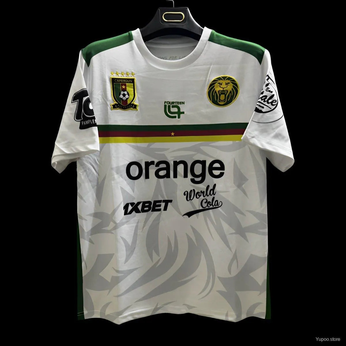 Maillot football Cameroun/Cameroon blanc 2025/26