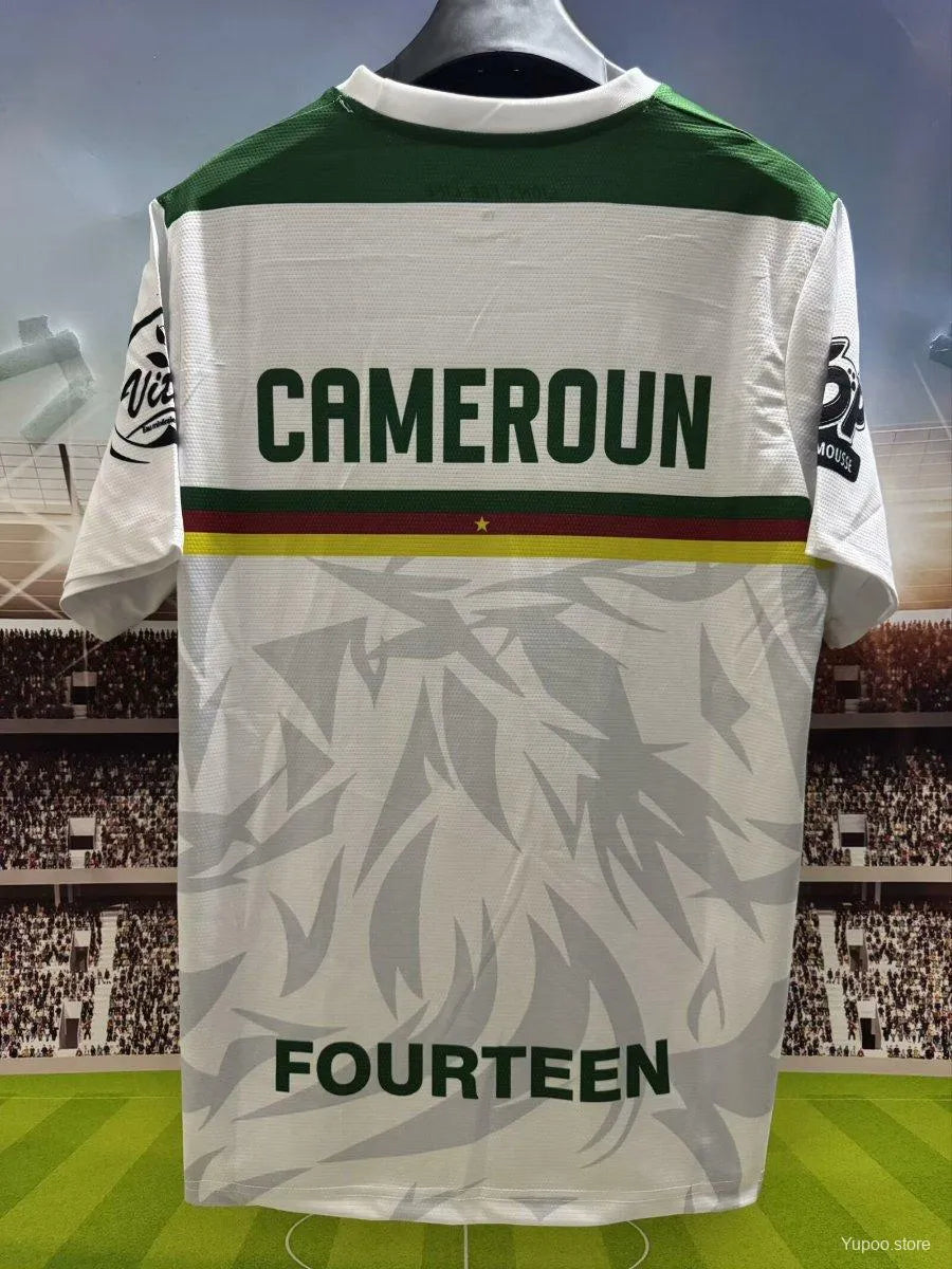 Maillot football Cameroun/Cameroon blanc 2025/26