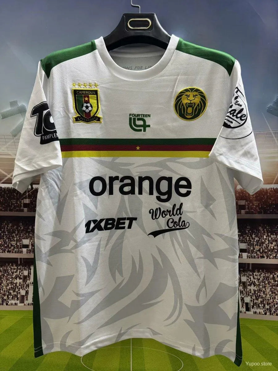 Maillot football Cameroun/Cameroon blanc 2025/26