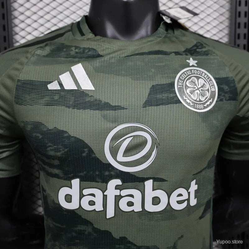 Maillot football Celtic third Player Version 2024/25
