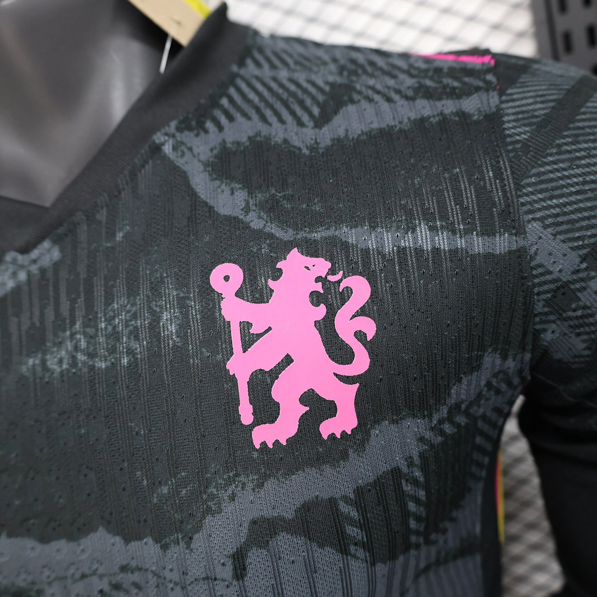 Maillot football Chelsea 3e third Player Version LS manches longues 2024/25