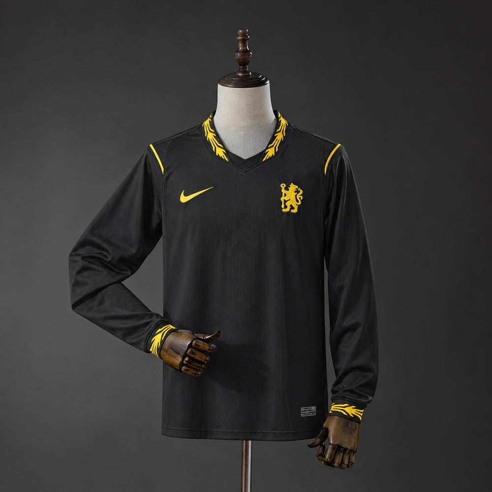 Maillot football Chelsea Extérieur Manches Longues 2026/27
