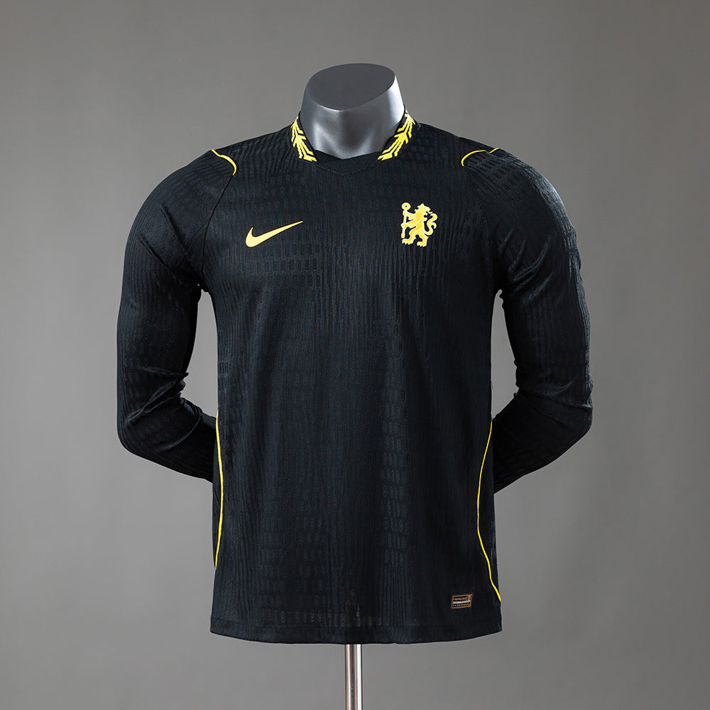 Maillot football Chelsea Third Away Player Version Manches Longues 2026/27