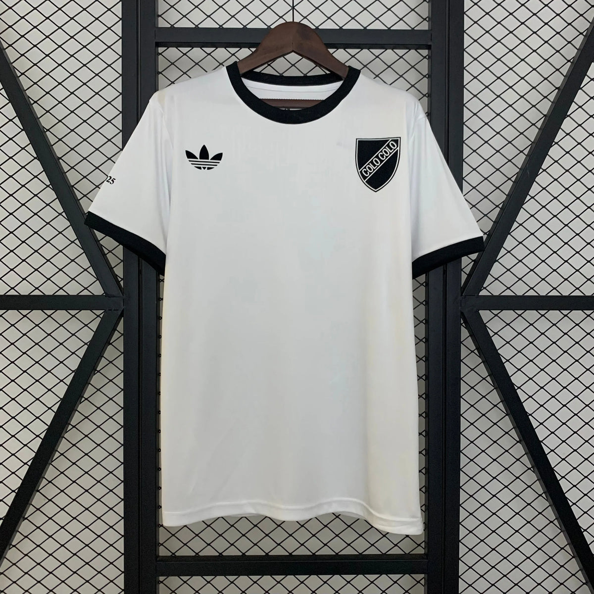 Maillot football Colo Colo 100 ans anniversaire blanc 2025/26