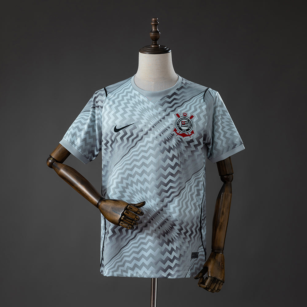 Maillot football Corinthians gardien gris 2026/27