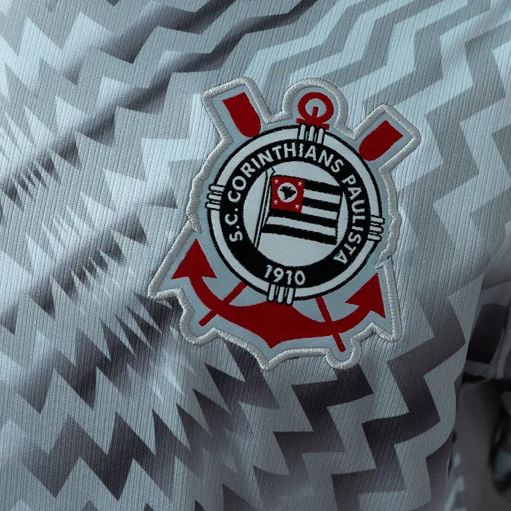 Maillot football Corinthians gardien gris 2026/27