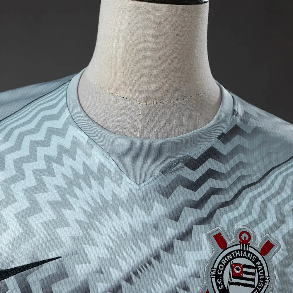 Maillot football Corinthians gardien gris 2026/27