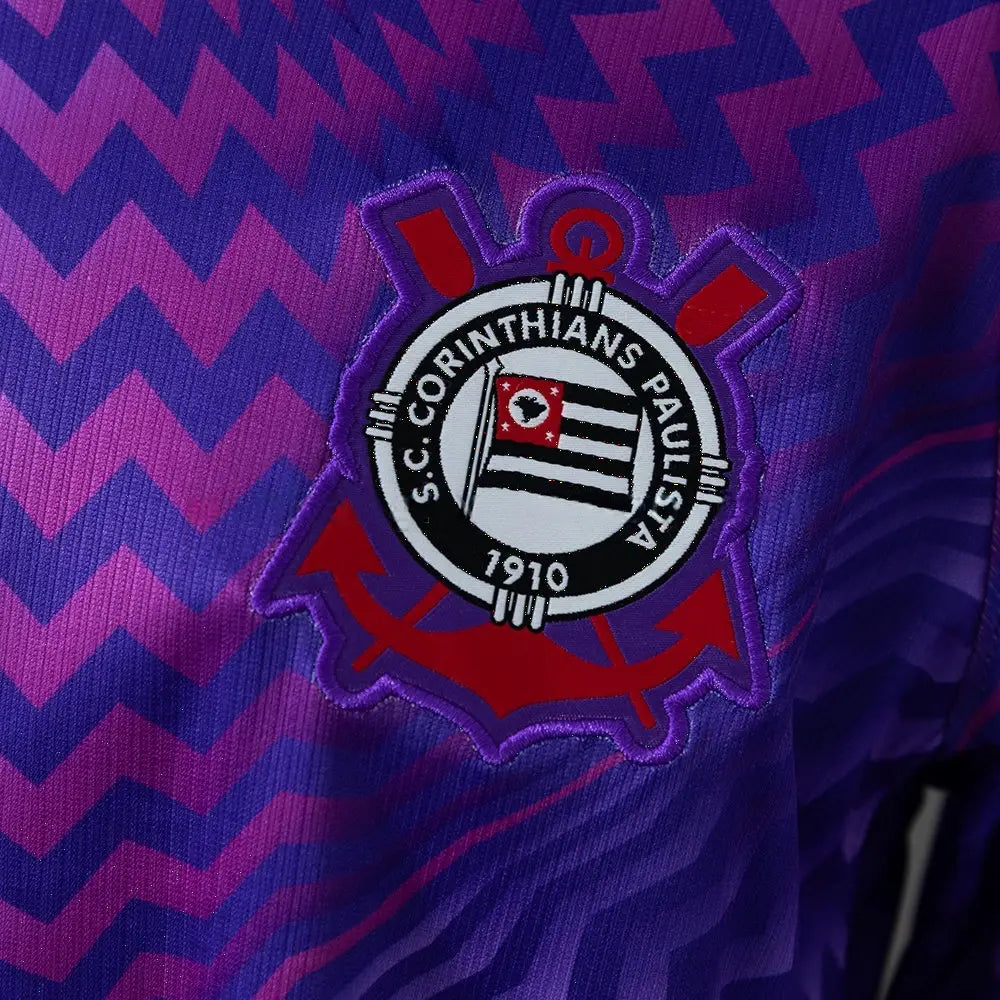 Maillot football Corinthians gardien violet 2026/27