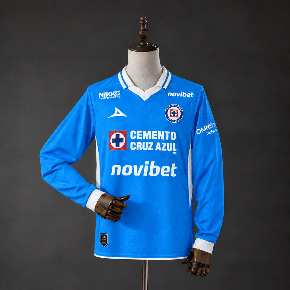 Maillot football Cruz Azul domicile manches longues 2026/27