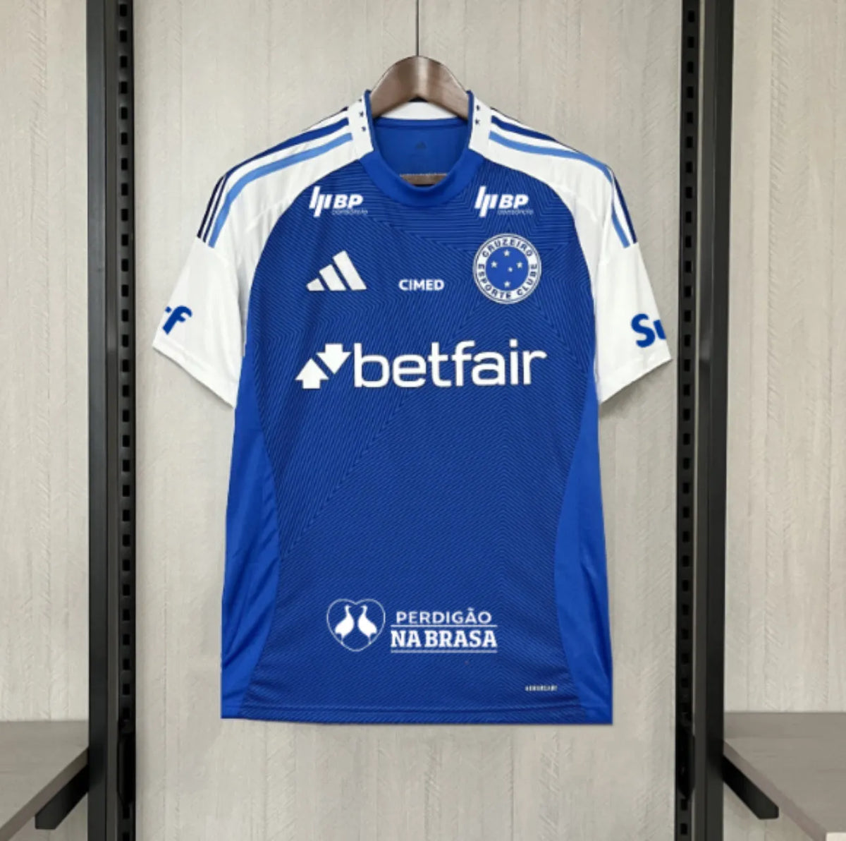 Maillot football Cruzeiro (Brésil) domicile All sponsors 2025/26