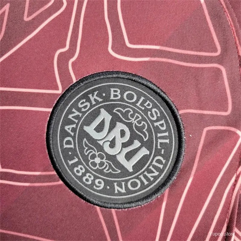 Maillot football Danemark DBU Hummel Halo domicile 2024/25