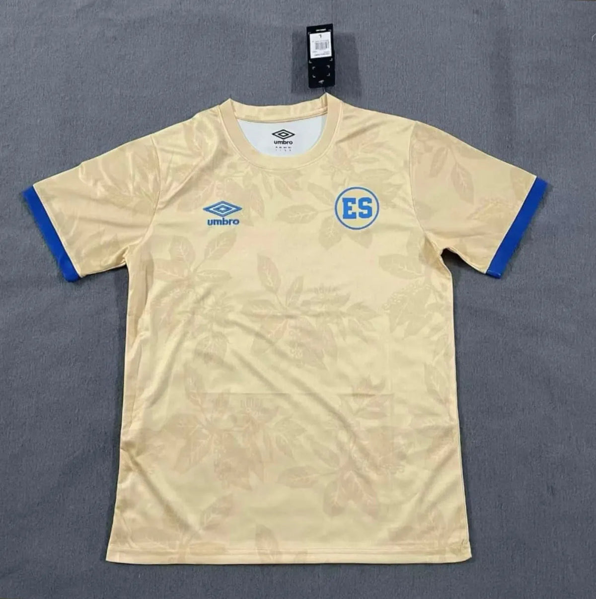Maillot football El Salvador beige 2025/26