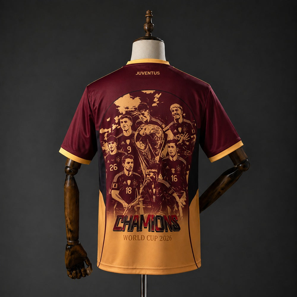 Maillot football Espagne Commémoratif Champions 2026