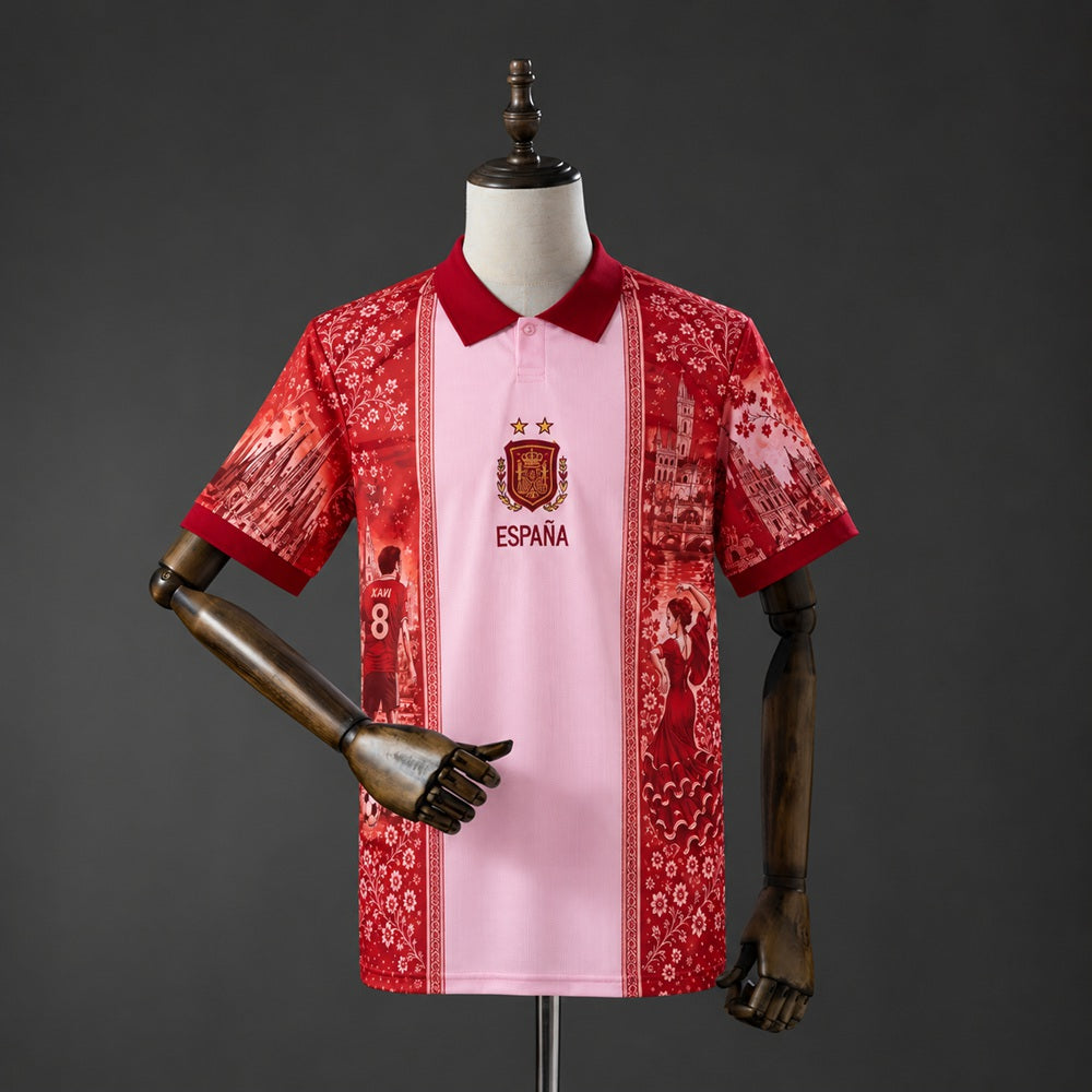 Maillot football Espagne Domicile Édition Commémorative 2026/27