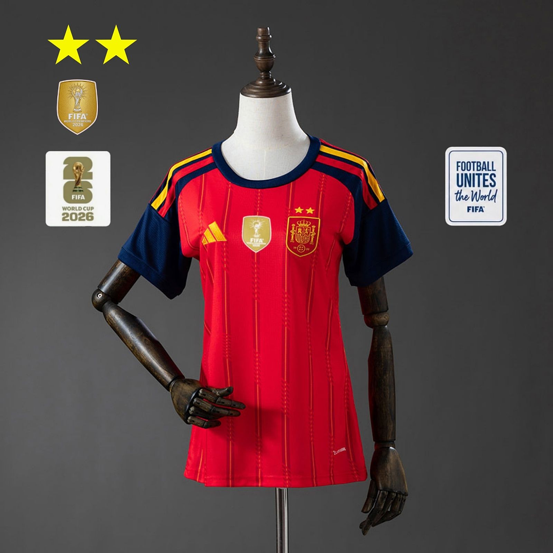 Maillot football Espagne domicile femme women 2026