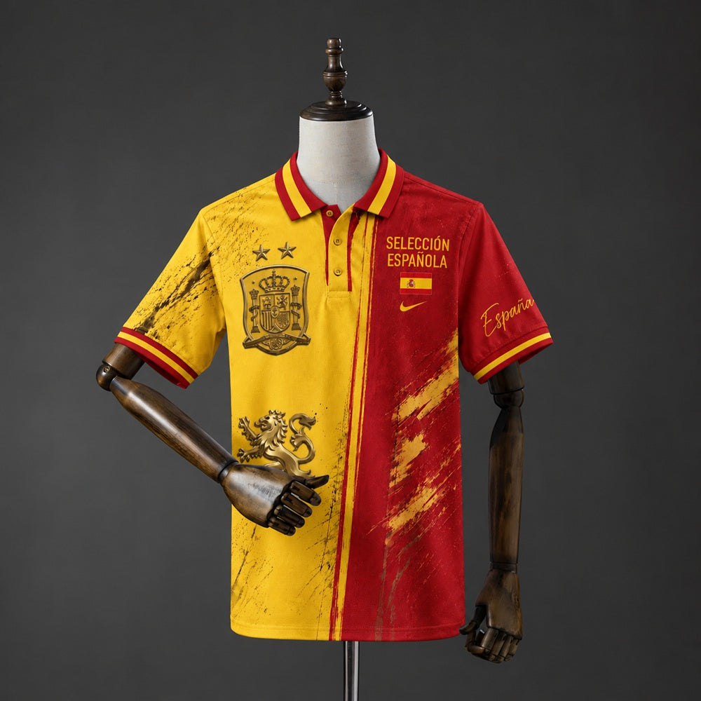 Maillot football Espagne édition spéciale jaune et rouge 2026/27