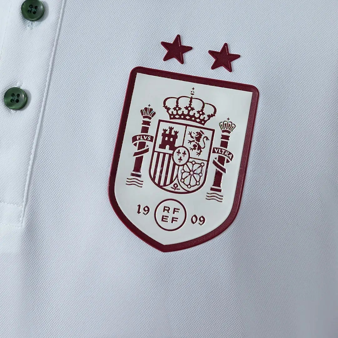 Maillot football Espagne polo blanc 2026/27
