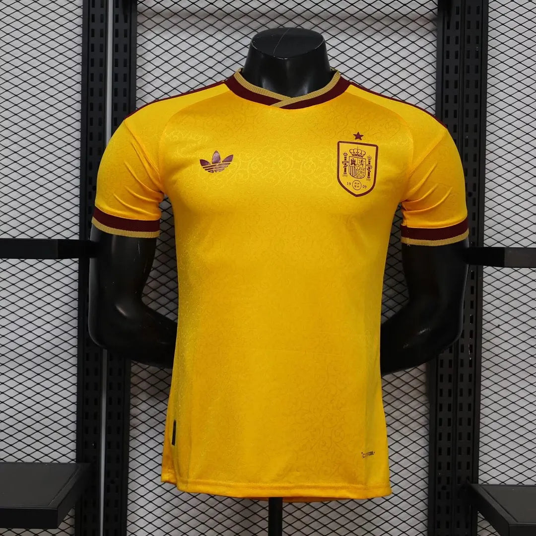 Maillot football Espagne/Spain Jaune 2 étoiles ⭐️⭐️ 2026/27