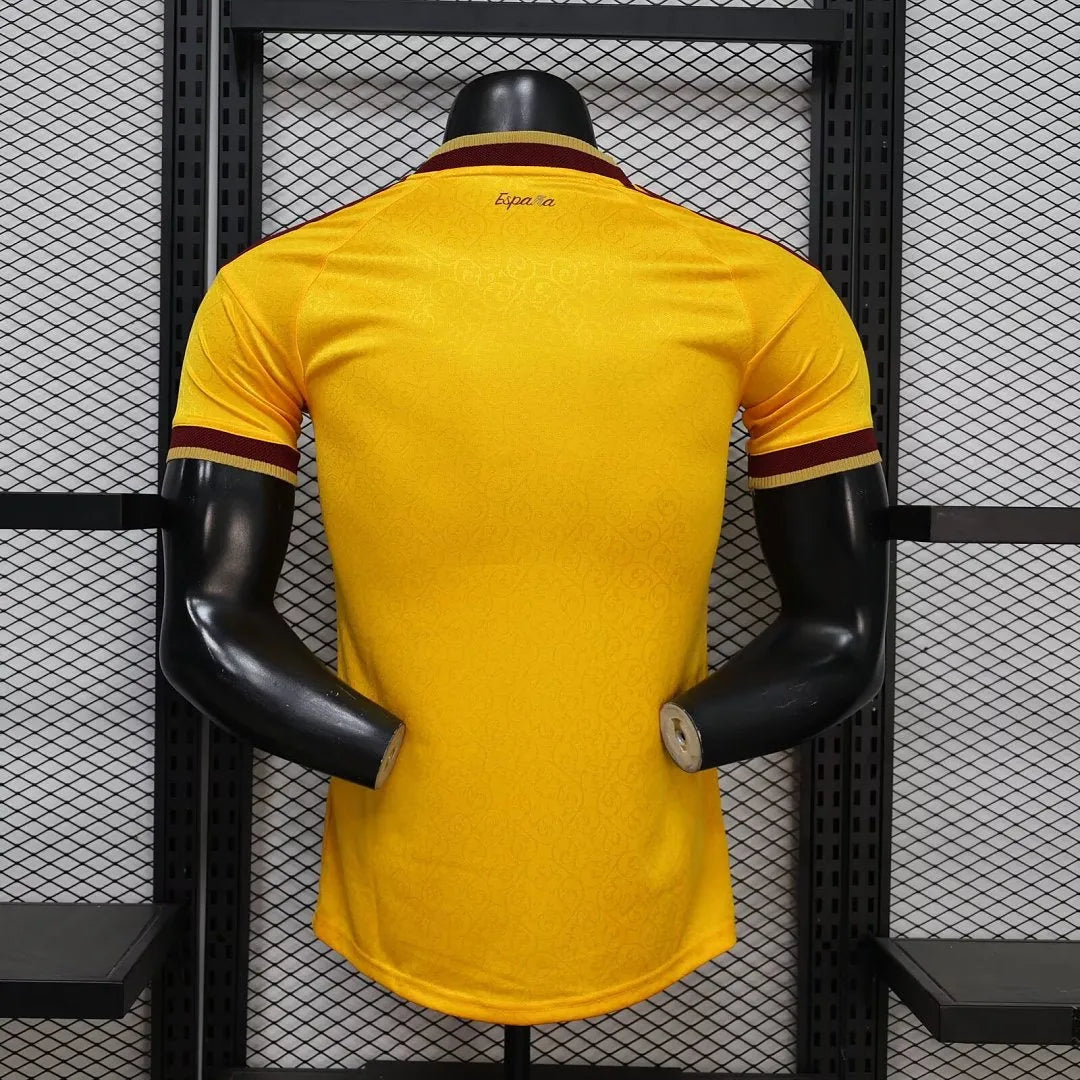 Maillot football Espagne/Spain Jaune 2 étoiles ⭐️⭐️ 2026/27