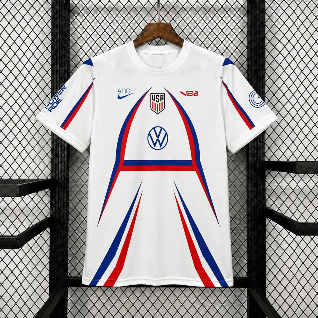Maillot football États-Unis USA x V.A.A. Academy Pro blanc 2026/27