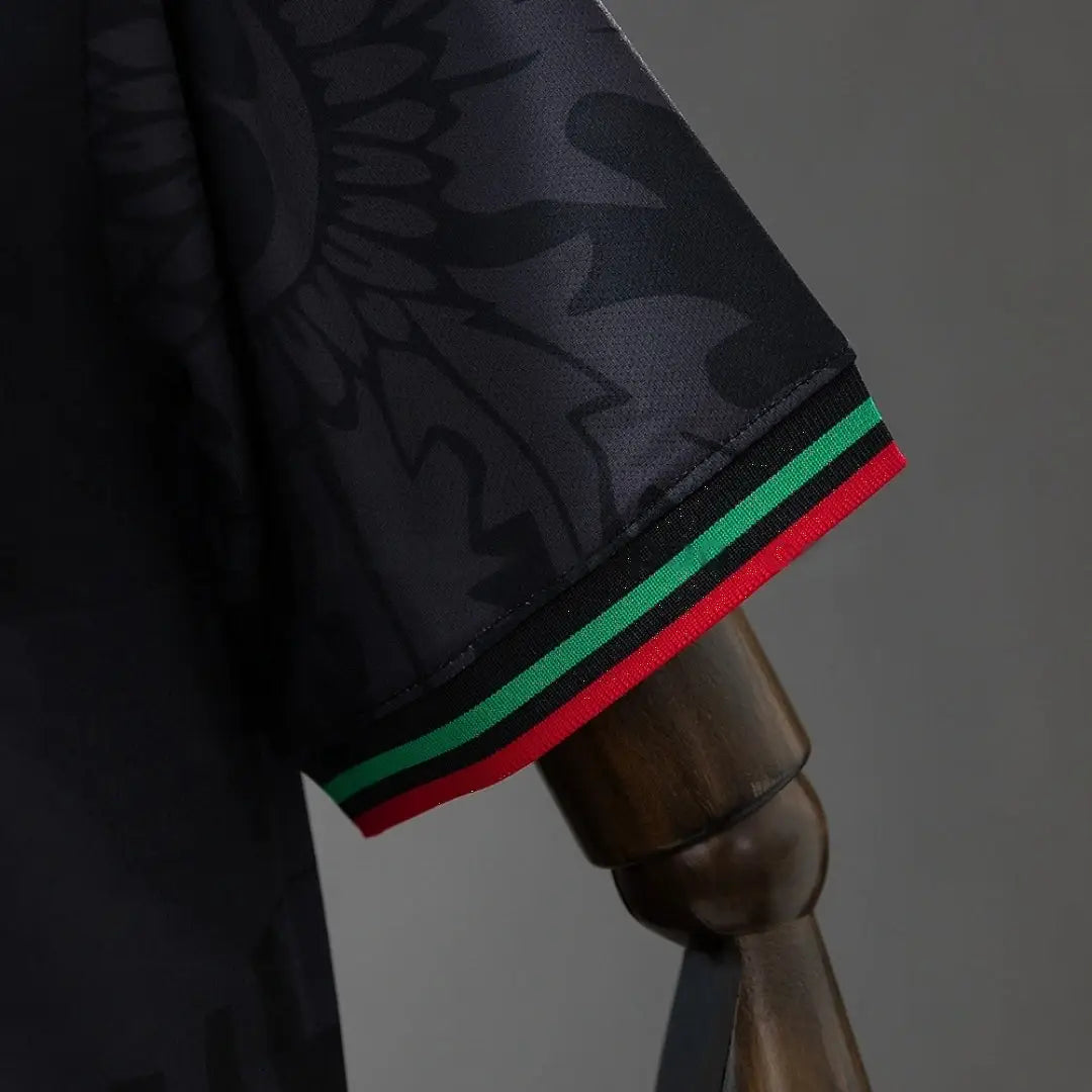 Maillot football Euskal Herria Rétro Années 90 Noir